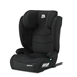 DERYAN Charlie i-Size Kindersitz 0-36kg, 100–150 cm - Kinderautositz mit Isofix, Gruppe 1/2/3 - Einstellbare Rückenlehne und Kopfstütze, Spezielle Sicherheitssysteme, Leicht zu tragen - Schwarz