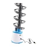 Baoblaze Tischtennis Ballmaschine, Tischtennis Roboter Automatic Launcher mit Abnehmbares Fairway, Tragbare Tischtennis Trainingsroboter, Tischtennis Trainer für für Ping-Pong-Liebhaber Anfänger