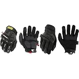 Mechanix Wear ColdWork M-Pact Winter Handschuhe (Large, Schwarz/Grau), Grau/Schwarz & M-Pact Covert Tactical Arbeitshandschuhe