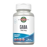 KAL GABA 750 mg - 90 Tabletten - Nahrungsergänzungsmittel Tabletten GABA Kapseln