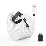 Tiergrade Link Kabel 6M Kompatibel mit Meta Quest 3/Quest 2/Pro, PICO4/Pro, High Speed PC Datenübertragung mit 5Gbps, USB3.2 gen1 zu USB C Kabel Zubehör für VR Headset und Gaming PC