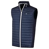 Calvin Klein Herren Hybrid Gilet - Navy - XL