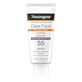 Neutrogena Klares Gesicht Ölfreie Sonnenschutz Lotion SPF55, 89 ml