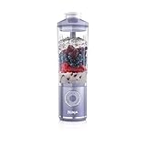 Ninja Blast Max Tragbarer Mixer/Blender/Smoothie Maker, 570 ml, wiederaufladbar, Mixbecher & auslaufsicherer Deckel, 3 Funktionen, Smoothies, Proteinshakes, Lavendel BC251EULD