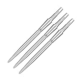 Target Darts Swiss Point Storm Dart Points (3er-Pack Spitzen) 35mm Silber SP – Change Dart Point, Professionelles Dart-Zubehör
