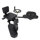 Oberschenkeltrainer, Beinspreizer 160 cm Spannweite, Mechanischer Spagattrainer inkl. Transportrollen, Beinpresse für Zuhause, Fitness Zubehör, Beinstrecker, bis 100kg