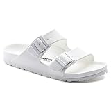 Birkenstock Damen Arizona Eva Pantoletten, Weiß (White 43), 38 EU