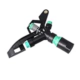 GALPADA 360Grad Metall Sprinklerkopf für Gartenbewässerung Automatischer Rasensprenger mit Einstellbarer und Robustem Design für Feuchtigkeitsverteilung