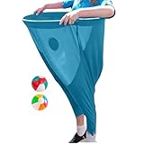 Kartoffelsack Wettlauf für Kinder,Erwachsenen Sack Wettlauf Säcke - Mit 2 Springbällen und Riesigen Hüpfsäcken Lustig für Feste Familienfeiern Schulfeste Gartenpartys