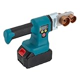 PE-Rohr Schweißgerät 280W Muffenschweißgerät bis 320℃ Profi-Rohrschweißgerät mit 5 Düsenköpfen(20-50mm) für Rohre Muffen und Formstücke