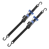 Motorrad-Riemen, strapazierfähige Gepäckspanngurte mit Ratsche für Motorrad, für Anhänger, LKW und Limousine