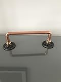 Wandmontiertes Kupferrohr industrieller Handtuchhalter Badezimmer Wohnkultur
