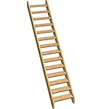 Normandie - Raumspartreppe Gerade aus Holz