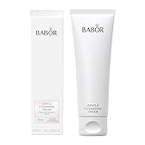 BABOR Gentle Cleansing Cream für trockene und empfindliche Haut, Besonders milde, hautfreundliche und cremige Reinigungslotion, Vegane Formel, Gentle Cleansing Milk, x 200 ml
