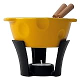 Boska Fondue-Set Mini Cheesy/Für Käsefondue und Soße / 300 ml/Spülmaschinenfester Fonduetopf