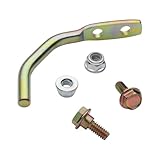 HUAJINGKEJI Korrosionsbeständiger Rasenmähertraktor Rutschen Montagestangensatz Sorgt Für Langanhaltende Leistung Und Sicheren Sitz. 689-00636 Korrosionsbeständiger Mäher Installationssatz