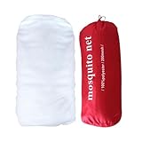 Fly Net Insektenschutznetz, leichtes Insektenschutznetz, atmungsaktiv, für Camping, Garten, Terrasse, Picknick, Reisen, Wandern, Schlafbereich im Freien