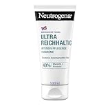 Neutrogena Norwegische Formel Reichhaltige Fußcreme (100 ml), Fußpflege Creme für 24h Feuchtigkeit & Pflege, intensive Feuchtigkeitscreme für sehr trockene und beanspruchte Füße