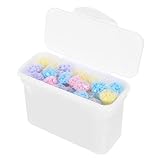 iplusmile Waschmittel Duftperlen 100 Stück Kompakt Verpackt mit Weichspülerfunktion und Rückstandsfreier Anwendung für Empfindliche Textilien im Haushalt Zufällige Farbe