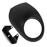 Zerodeko Frontverkleidungsabdeckung Scheinwerferverkleidung Für Davidson Und Sportster Stilvolles Design Einfache Montage Matte Schwarze Ausführung