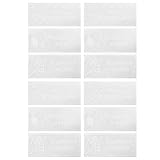 Englische Warnschilder Sicherheitsschild Aufkleber Präsentieren Sie Wandhänge auf Kleber öffentlicher Räume