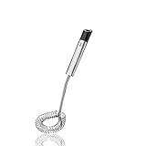 Gefu GF29208 Whisk Spiral-Schneebesen Primeline, Edelstahl, Silber/schwarz