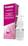 Vividrin Azelastin Nasenspray Allergie - Schnell wirksam gegen Pollenallergie - Effektiver Schutz bei Heuschnupfen - Antiallergisches Nasenspray für Erwachsene & Kinder ab 6 Jahren (1 x 10 ml)