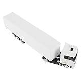 Gatuida Detailliertes Modell LKW Set mit Europäischem Container Bewegliche Türen und Räder Pädagogisches zur Motorischer Fähigkeiten