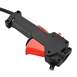 Qudinip 26-mm-Motorsense-Griffschalter, Gashebel-Kabel, Motorsense-Zubehör, aus Hochwertigem Kunststoff, Einfache Installation, mit Gashebel, für Verschiedene Rasentrimmer und Trimmer