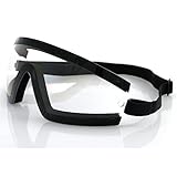 Bobster und Softair Schutzbrille, Transparent um