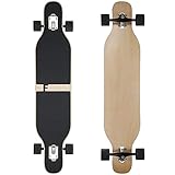 Flex1 bis 122kg - Camber Longboard (Flex1 bis 122kg, Blanko - Ahornholz)