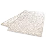 Öko Planet 4 Jahreszeiten Kamelhaar Bettdecke 135x200 cm, zweiteilig für Sommer Winter und als Übergangsdecke, Verschiedene Größen