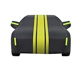 HVXAJY Abdeckplane Auto für BMW Série 3 320d 330d 320e 330e Wetterfeste Autoabdeckung All Weather Autoabdeckung Outdoor Auto Abdeckplane,B