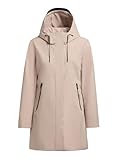 khujo Damen Outdoorjacke Izaf3 (DE/NL/SE/PL, Alphanumerisch, L, Regular, Regular, Beige)