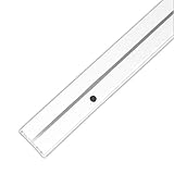 Bestlivings Vorhangschiene, Gardinenschiene 1 Lauf in 120 cm, Innenlaufschienen für Schiebevorhang oder Kräuselband Gardinen, Innenlauf