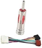 YLHMG Radio-Stereo-Ersatz, ISO-Standard-Kabelbaumstecker, Radio-Antennenadapter, passend for Insight CRV 1998–2012, 1998–2016, ausgewählte Modellersatzteile, for Pioneer JVC Alpin Radio-Kabeladapter