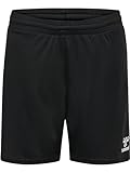 hummel Uni_Kids Hmlessential Kids Shorts, Schwarz, 128 EU