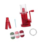 Fahoujs Kordelstricker Armbänder Webwerkzeug Mit Garn Nadel Kordel Manuelle Strickmühle Maschine Für Armbänder Flechten Weben Reisen Basteln Flechter