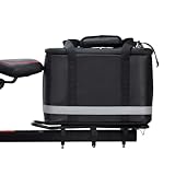 Fahrradtasche – 30 X 19. 5 X 22 Cm Tragbare Fahrrad-Gepäckträgertasche | Fahrrad-Mountain-RackBag | Ergonomischer Kühler Mit Großer Kapazität, Kratzfeste Tasche, Komfortables Design Für Mountainbike,