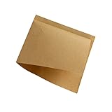Veemoon 100 Stück Ölfeste Papierdreiecksack sandwichtüte butterbrotbeutel Dreiecksbeutel Einwegpapierbeutel gebäcktüten Kraftpapier für Lebensmittel ölbeständiges Kraftpapier Khaki