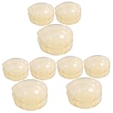 Veemoon 3 Sätze Staubschutz Für Gehäuse Rauchmelderabdeckungen Zum Kochen Rauchmelderabdeckungen Aus Kunststoff Abdeckplatte Für Plastik 6 Stück * 3