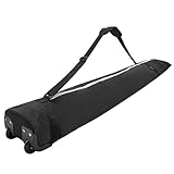 jojobasec Snowboardtasche mit Rollen, gepolsterte Rolltasche und Skitasche, wasserdichte Reisetasche für Snowboard, Brille