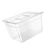 Langsamer Garmaschinen-Behälter mit großem Fassungsvermögen und transparentem Fenster, Küchen-Slow-Cooker-Teil für einfaches langsames Garen