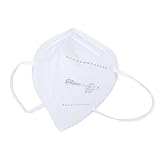 SOSAFE Atemschutzmaske FFP2 Mundschutz Maske perfekt für Mund- und Nasenschutz Schutzmaske 4-lagig (1x 1 Stück), white