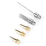 5pcs Gaslötung, Werkzeuge und Hausverbesserung Löten Eisen -Tipps Elektrische Schaum 5 PCs Set Kit Cutter Welding Tool Zubehör
