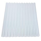 Raintwo 12 Stück Heißklebesticks 11mm x 150mm Transparente Heißklebestifte für Heißklebepistole