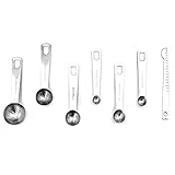 7/10/11-teiliges Edelstahl-Messlöffel-Set, Küchenhelfer, Kochgeschirr, Edelstahl-Messlöffel-Sets für die Küche