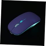 VILLCASE Ergonomische Dual Modus LED Funkmaus Silent Design Tragbare Kabellose Laptopmaus für PC USB Ghz Verbindung Leicht für Büro und Reisen