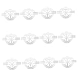 Ciieeo 12Stücke Maskenhalterung Wiederverwendbare Maskenstütze Für Besseren Atmungsaktivität Für Täglichen Gebrauch Aus Hochwertigem Pe Material