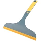 Veemoon Duschabzieher und Auto Fensterabzieher Vielseitiges Glasreinigungswerkzeug mit Ergonomischem Griff Geräuschloser Wasserwischer für Bad Fenster und Windschutzscheiben